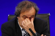Michel Platini durante una de sus últimas apariciones al cargo de la UEFA-AGENCIA AP / SANG TAN