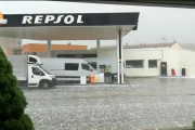 Efectos de una tormenta en Ágreda en 2018.HDS