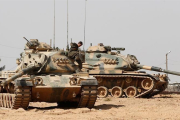 Efectivos turcos se preparan para una operación militar en la frontera con Siria.-EFE / ARCHIVO