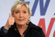 La líder del Frente Nacional, Marine Le Pen, en su rentrée en Brachay, localidad del norte de Francia.-REUTERS / GONZALO FUENTES