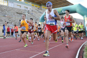 Mas de 400 participantes tomaron parte entre la Media Maratón y la 6k de Soria. / DIEGO MAYOR-