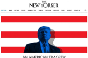 Portada del 'The New Yorker' tras la victoria de Donald Trump: 'Una tragedia americana'.-
