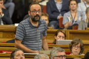 Benet Salellas reconoce que el Govern no estaba preparado para un escenario de unilateralidad pura.-FERRAN SENDRA