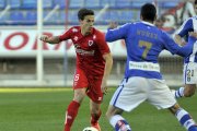 Íñigo Pérez volverá al once inicial del Numancia para sustituir al sancionado Pedraza en el centro del campo.-Diego Mayor