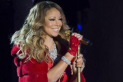 Mariah Carey durante una ceremonia en Nueva York.-CHARLES SYKES