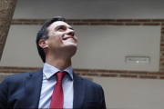 Pedro Sánchez, el pasado miércoles en Madrid.-AGUSTÍN CATALÁN