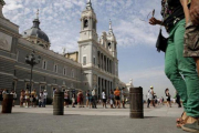 Imagen de la madrileña catedral de La Almudena.-JOSÉ LUIS ROCA