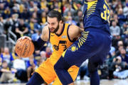 Ricky Rubio, en pleno partido.-GETTY IMAGES NORTH AMERICA