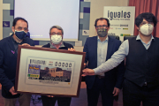 Presentación del nuevo cupón en la Diputación.-MARIO TEJEDOR