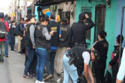 Operativo en contra de la trata de personas en Guatemala.-