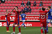 La falta de personalidad está lastrando al Numancia en los minutos finales de los partidos. MARIO TEJEDOR