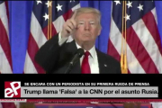 Trump se encara con Jim Acosta de la CNN en su primera rueda de prensa en seis meses.-