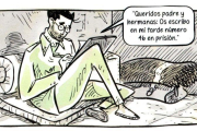 Viñeta de Dr. Uriel, el cómic de Sento sobre la experiencia de su suegro médico durante la guerra civil.-EL PERIÓDICO
