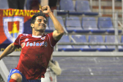El Numancia goleó al Jaén en su estreno liguero en Los Pajaritos. / DIEGO MAYOR-