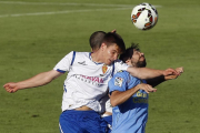 Galarreta en un encuentro de hace dos años con la camiseta del Real Zaragoza.-El Periódico de Aragón