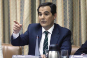 José Antonio Nieto, en la Comisión de Interior del Congreso, en mayo.-EFE / EMILIO NARANJO