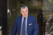 Imagen tomada de televisión del extesorero del PP, Luis Bárcenas, cuando acudió a la Audiencia Nacional.-Foto: EFE/ ARCHIVO