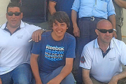 El junior Carlos Sanz, en el centro de la imagen. / Delegación Soriana de Caza-