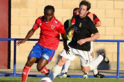 Cedric fue el autor del único gol de los numantinos.-