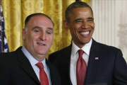Barak Obama y José Andrés, en una imagen de archivo.-EL PERIÓDICO
