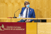 Carlos Martinez en el Palacio de la Audiencia - MARIO TEJEDOR