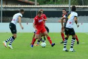 El Numancia B hizo un buen partido en Astorga pese a la derrota.-DIEGO MAYOR