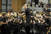 La Banda en el concierto de clausura del Maratón. / Ú.S.-