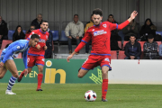 El Numancia B mantiene su plaza de play off al vencer en el campo de un rival directo.-Valentín Guisande