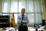 El ministro del Interior, Fernando Grande-Marlaska, en una entrevista.-KIKO HUESCA (EFE)