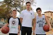 Diego Valero, Rubén Sanz y Víctor Chamarro, los representantes del CSB en la preselección de Castilla y León. HDS