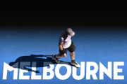 Andy Murray, durante su partido en Australia.-SAEED KHAN / AFP