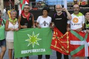 Manifestación de la CUP el día de la Diada.-ATLAS