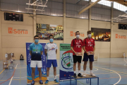 Víctor Ortega fue plata en la categoría de dobles. HDS