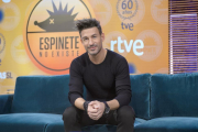 El humorista Eduardo Aldán, presentador del nuevo porgrama de TVE-1 'Espinete no existe'.-TVE