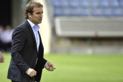 El entrenador del Numancia, Jagoba Arrasate.-VALENTÍN GUISANDE