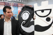 El secretario autonómico del PSOE, Luis Tudanca, visita la Feria INTUR-Ical