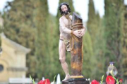 Jesús atado a la columna recorre el Calaverón