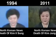 Lee Chun Hee llorando la muerte de Kim Jong-il en televisión.-YOUTUBE