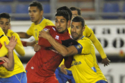 Gaffoor en el partido de hace dos jornadas ante Las Palmas.-Diego Mayor