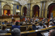 Hemiciclo del Parlament-FERRAN SENDRA