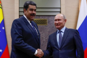 Encuentro de Putin y Nicolás Maduro, el pasado diciembre, en Moscú.-MAXIM SHEMETOV (REUTERS)