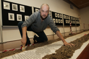 Iván Aparicio, presidente de la Asociación de la Memoria Histórica en Soria.