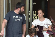 Ben Affleck y Jennifer Garner, este fin de semana en Atlanta.-Foto: GTRES