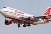 Avión de la compañía Air India.-