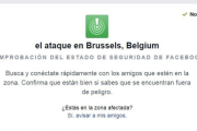 Facebook activa el botón de seguridad tras las explosiones de Bruselas.-