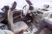 Detalle de los daños sufridos por el vehículo.-CEDIDA