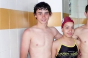 Marcos Tierno y Claudia Tierno, los dos sorianos en el Nacional de Edad de Cartagena. / C.N. SORIANO-