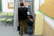 Votantes en un colegio electoral el pasado 24 de mayo-A. M.