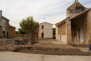 Imagen de archivo de la plaza de Bocigas en obras-Ana Hernando