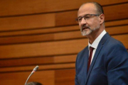 Luis Fuentes, portavoz de Ciudadanos en las Cortes de Castilla y León.-EUROPA PRESS